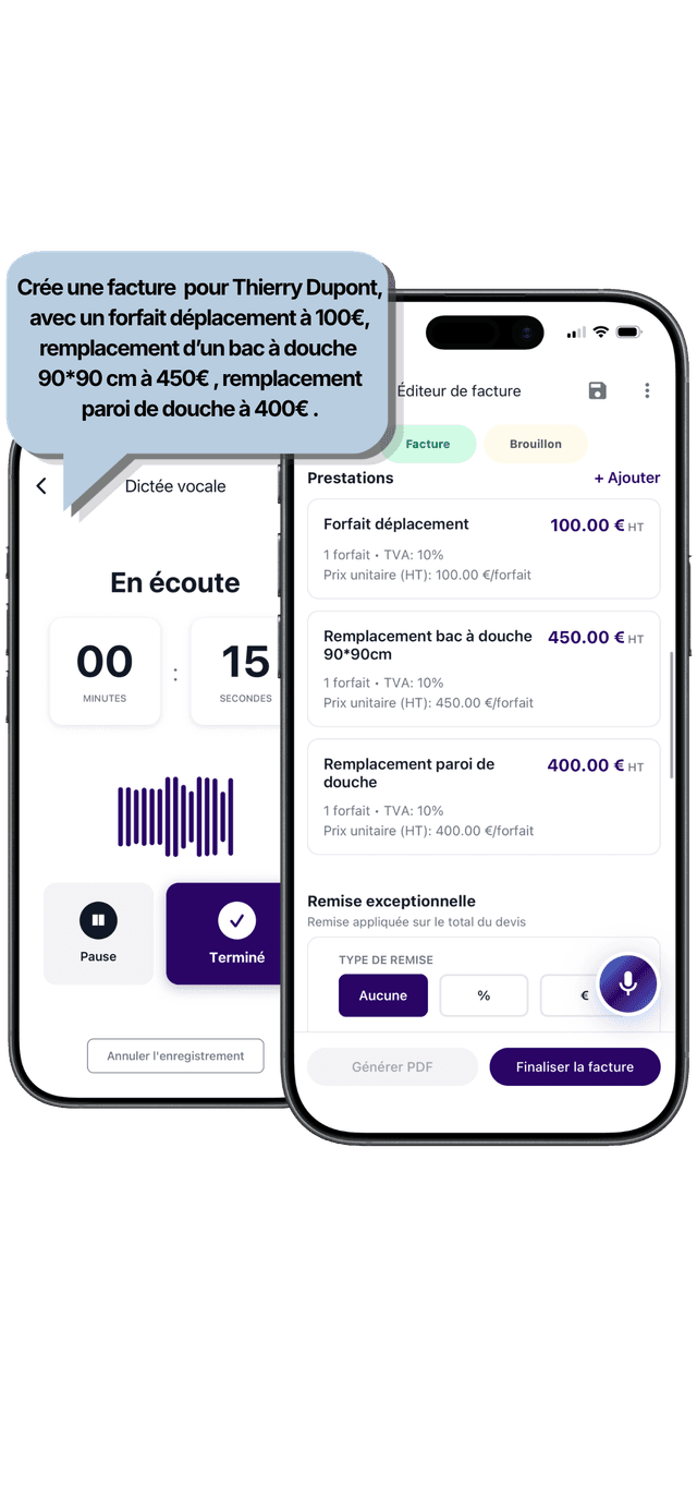 Ovocio app mockup